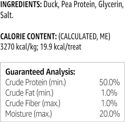 Amazon Brand - Solimo Duck Jerky Dog Treats,2 pounds (Pack of 2) - PAWPICO