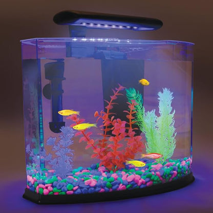 Oubest Glow in The Dark Pebbles/Glow Stones/Glowing Rocks Blue Decor for Garden/Fish Tank/Aquarium/Walkway/Driveway/Plant Pots/Bonsai (100, Multi-Colored) Outbest