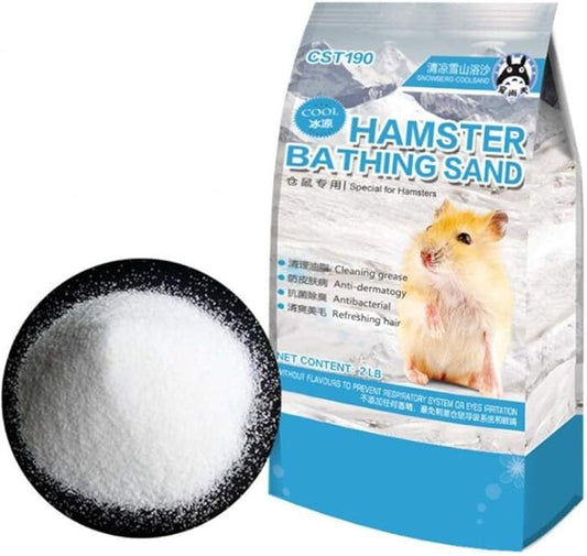 Hamster Hamster Bath Sand Dust Bathing Sand Gerbil Powder Grooming Sand for Tiny Friends Farm Chinchilla Dust Bath Potty Litter Sand 2LB Hamster Sand Hamiledyi