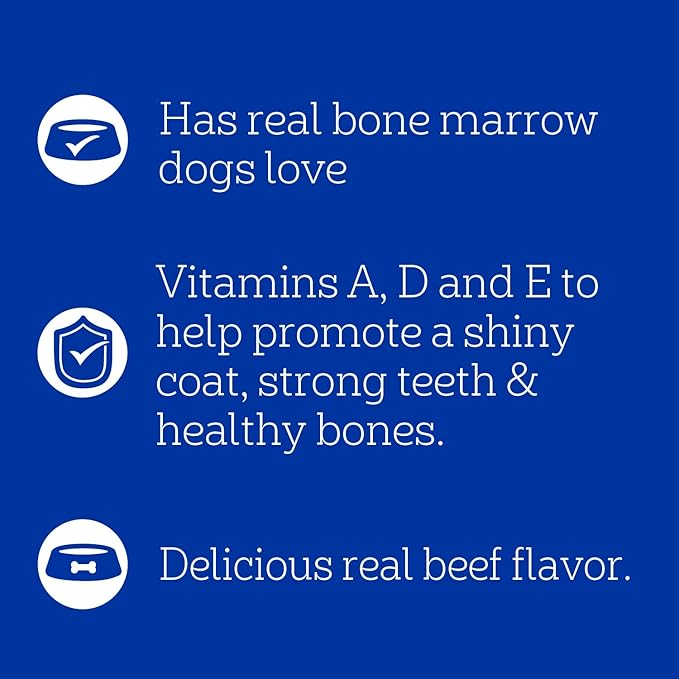 PEDIGREE MARROBONE Dog Treats Real Beef Flavor Crunchy Dog Biscuit, 6 lb. Pack - PAWPICO