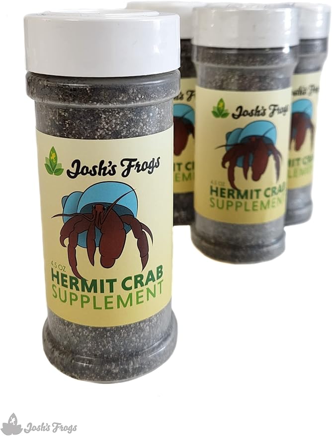 Josh's Frogs Hermit Crab Mineral Supplement Blend (4.5 oz)- Greensand Earthworm Castings Calcium JoshsFrogs
