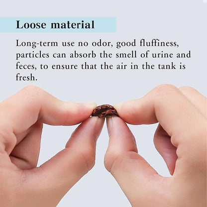 Tfwadmx Reptile Bark Bedding 31.6oz Tortoise Bedding for Habitat Bearded Dragon Substrate Reusable Pine Chips Bedding for Geckos, Lizards, Turtles Snakes, Hermit Crabs Tfwadmx