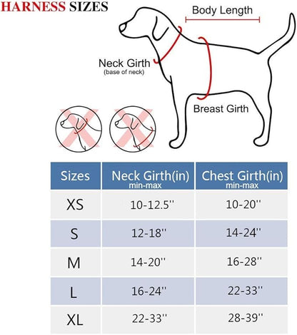 PoyPet Dog Harness No Pull, Reflective Adjustable No Choke Pet Vest with Front & Back Clips, Soft Padded and Control Training Handle for Large Dogs(Blue,XL) PoyPet