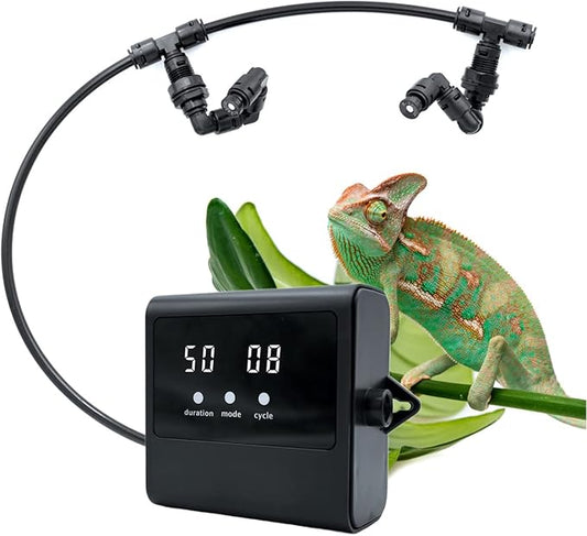 MrReptile Reptile Mister Humidifier, Automatic Mister for Reptiles、Indoor Plants, Upgrade MS100 Mister, Reptile Misting System MrReptileUSA