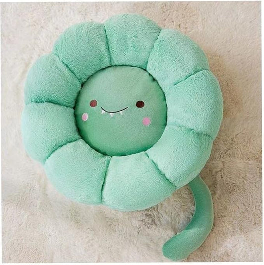 Cat Nest Flower Shape Cat Sofa Bed Cute and Comfortable Pet Cat House Thickened Non-Slip Soft Pet Bed Suitable for Small Cats and Dogs (S,Green) - PAWPICO