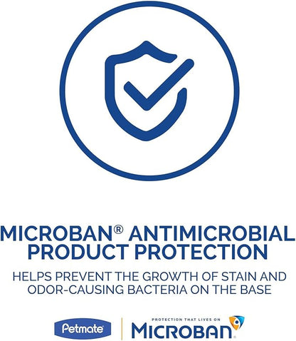 Petmate Replendish Gravity Waterer With Microban for Cats and Dogs, 2.5 Gallons,Blue, Made in USA - PAWPICO