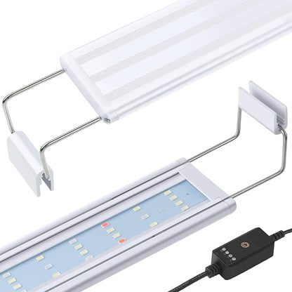 HITOP Full Spectrum LED Aquarium Light – 32-40" Classic Fish Tank Light with Timer, Aquarium Plant Light with Stable Extendable Brackets (32-40in) HITOP-FocusonAquarium