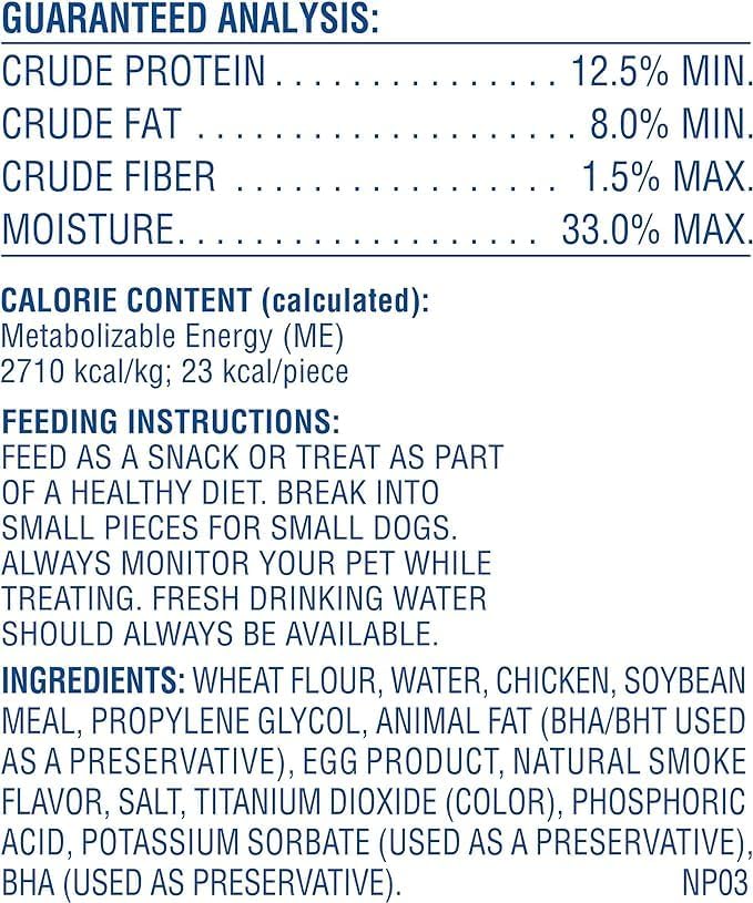 Canine Carry Outs Dog Treats, Chicken Flavor, 22.5 Ounce (Pack of 4), Made with Real Chicken - PAWPICO