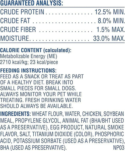 Canine Carry Outs Dog Treats, Chicken Flavor, 22.5 Ounce (Pack of 4), Made with Real Chicken - PAWPICO