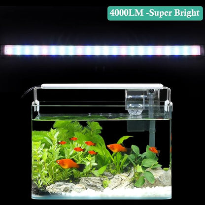 HITOP Full Spectrum LED Aquarium Light – 32-40" Classic Fish Tank Light with Timer, Aquarium Plant Light with Stable Extendable Brackets (32-40in) HITOP-FocusonAquarium