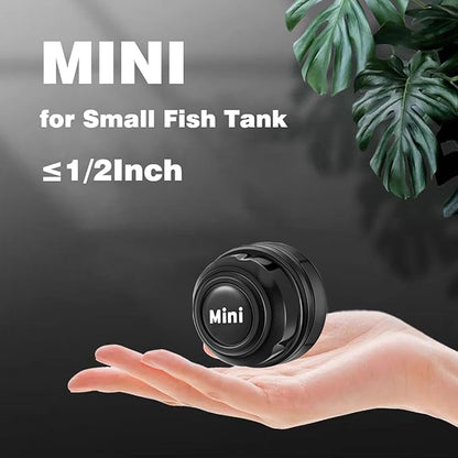 Carefree Fish Aquarium Mini Super Magentic Cleaner Tank Small Algae Scraper Fish Bowl Magnet Brush for Glass Tank No Floating Bewatermyfriend