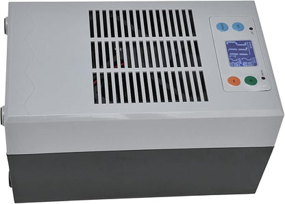 Electronic Aquarium Water Chiller Aquarium Digital Fish Cooling Heating Machine 35L 100W 100-240V Cold and Warm Water Machine for Home Plumbing Equipment(US Plug) ViaGasaFamido