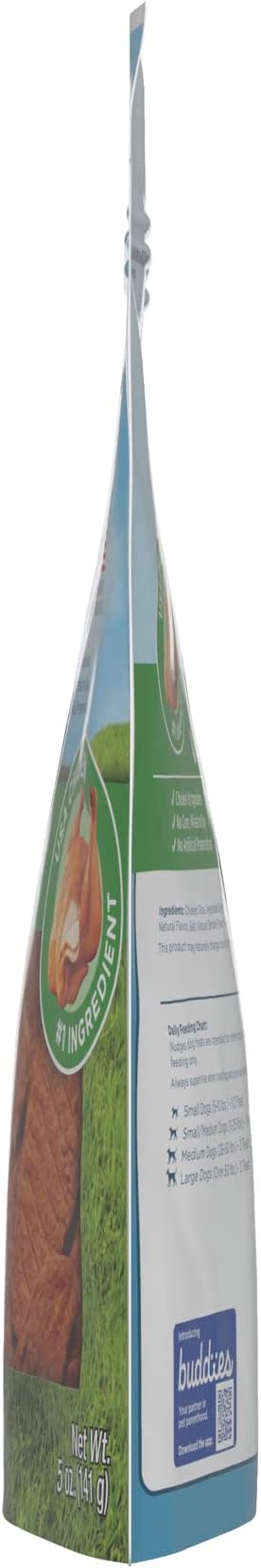 Blue Buffalo Nudges Jerky Cuts Natural Dog Treats Chicken Bag - PAWPICO