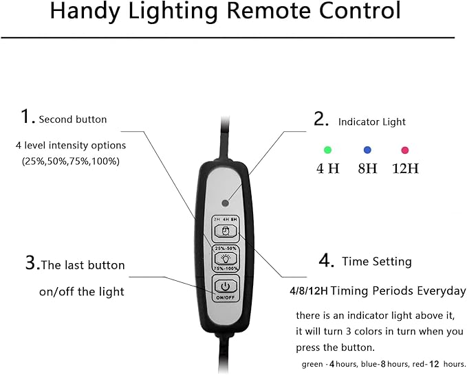 Aquarium Light Full Spectrum LED, for Under 7 Gallon Fish Tank, Light with Timer Auto On/Off, Betta Fish Tank,Indoor Plant Growth, Potted Plants, Succulent, Miniature Gardening Landscape (9) AREPK