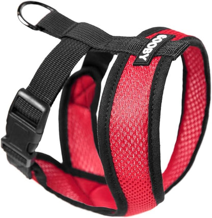 Gooby Comfort X Head In Harness - Red, X-Large - No Pull Small Dog Harness, Patented Choke-Free X Frame - Perfect on the Go Dog Harness for Medium Dogs No Pull or Small Dogs for Indoor and Outdoor Use Gooby