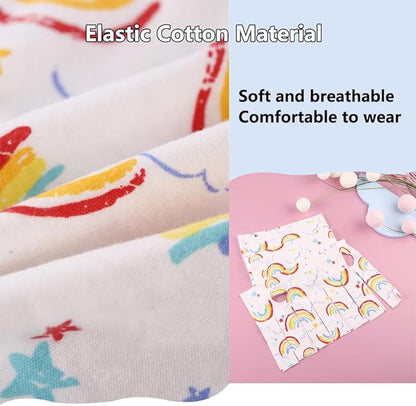 Breathable Cat Recovery Suit, Post-Surgery Onesie for Cats, E-Collar Alternative, Anti-Licking, Ideal for Abdominal Wounds, Skin Diseases & Neutering (Rainbow, S) LogFaadCoi