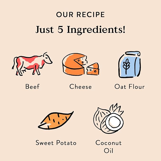 Bocce's Bakery - Limited Edition Wheat-Free Dog Treats, Burgers & Fries Biscuits, 5 oz - PAWPICO