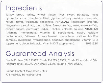 Fancy Feast Gourmet Grain-Free Meals Wet Cat Food Pate and Gravy Petites 10 Twin Pack Trays, 20 Servings (Roasted Turkey in Gravy) - PAWPICO