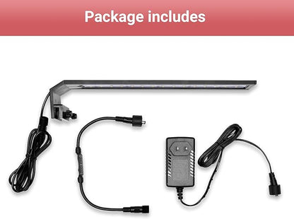 Chihiros C251 Aquarium LED Light - Fish Tank Light for Small Fish Aquarium - Compact LED Fish Tank Lights - Energy-Saver Aquarium Lights for Fish Tank - Aquarium Light with Dimmer for Mini Fish Tank chihirosaquaticstudio