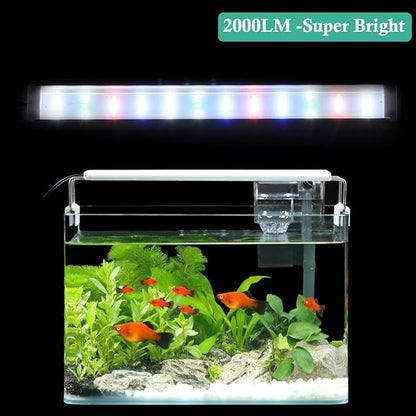 HITOP Full Spectrum LED Aquarium Light – 16-24” Classic Fish Tank Light with Timer, Aquarium Plant Light with Stable Extendable Brackets (16-24in) HITOP-FocusonAquarium