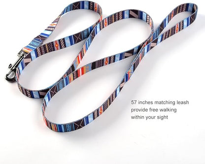 Ihoming Puppy Collar and Leash Set for Daily Outdoor Walking Running Training, Splicing Design for Extra Small Boys Girls Dogs Cats Pets, XS-Up to 10LBS Ihoming