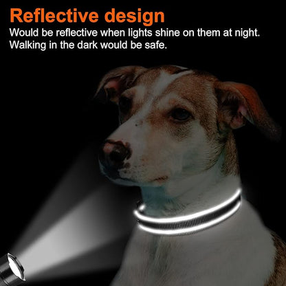 Joytale Reflective Dog Collar,Soft Neoprene Padded Breathable Nylon Pet Collar Adjustable for Small Dogs,Black,S - PAWPICO