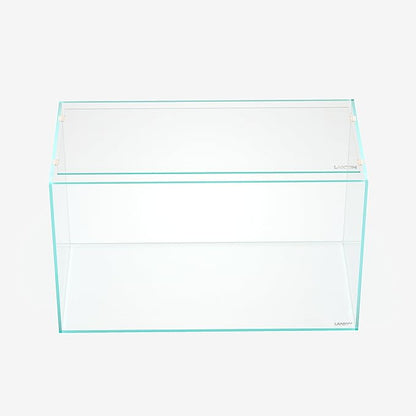 LANDEN 4mm Thick Clear Glass Aquarium Lid,Includes 4 Clips for Secure Placement, 580 x 230mm,(22.83x9.06 inches) for 583-585mm Inner Length Aquariums,Adapted to SD603036/SL603018 Landen
