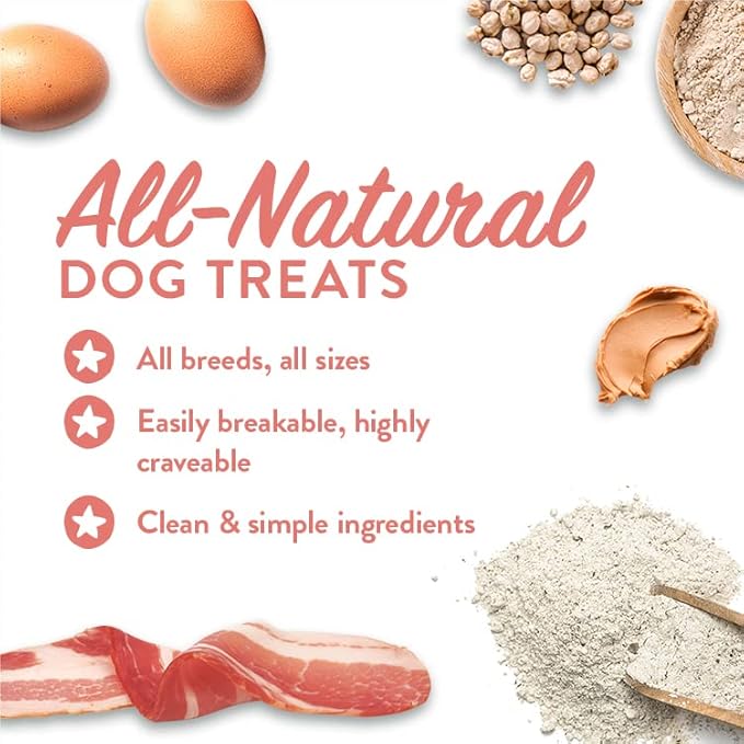 Portland Pet Food Company Healthy Dog Treats Variety 3-Pack - Grain-Free, Human-Grade, Gingerbread, Pumpkin and Bacon Dog Treats Multipack - Natural Dog Training Treats & Biscuits Made in the USA Only - PAWPICO