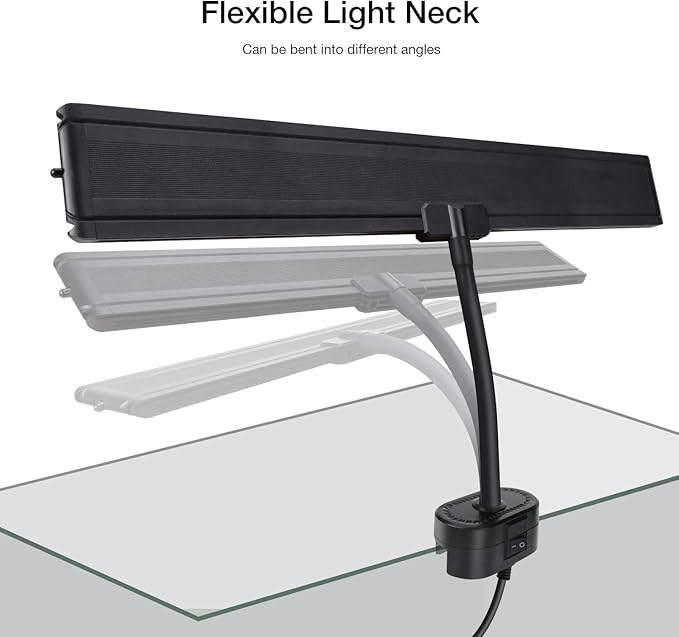 IREENUO Aquarium LED Light, Full Spectrum Fish Tank Clip on Light with Remote, Color Changing Lighting for Reef Coral Aquatic Plants and Fish Keeping (16W（20.4 inch）) SpeciallyforyourpettoprovideavarietyofqualityproductsYearsofresearchexperienceinpetwarmcoattoprovideyourpetwiththewarmestprotectioninwinter