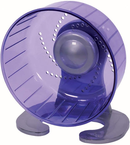 Petest Hamster Exercise Wheel, Silent Spinner Hamster Running Wheels, Diameter 6.7 inch, Purple Petest