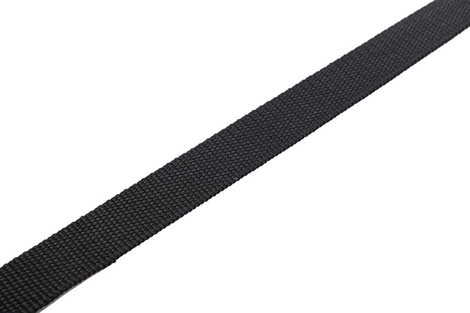Adjustable Nylon Dog Collar, pet Collar 1 Inch 3/4 Inch 5/8 Inch Wide, for Large Medium Small Dog ((L(1" x 16-23"), Black) - PAWPICO