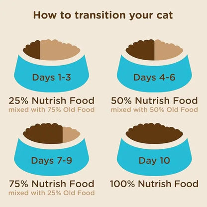 Nutrish Rachael Ray Premium Natural Dry Cat Food with Added Vitamins, Minerals & Other Nutrients, Real Salmon & Brown Rice Recipe, 6 Pound Bag - PAWPICO