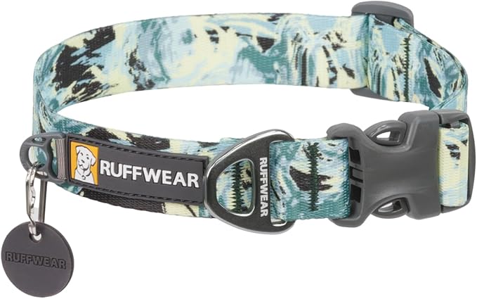 Ruffwear, Front Range Dog Collar, Durable and Comfortable Collar for Everyday Use, Sweeping Sage, 20"-26" RuffwearInc