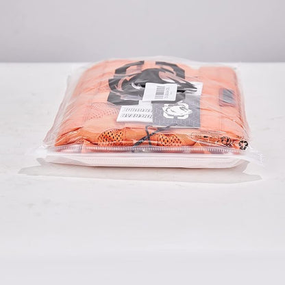 OneTigris No Pull Tactical Dog Harness for Large Dog, Mesh Design Breathable Service Dog Vest with Handle, Military Dog Vest Harness with Molle Panels for Walking Hiking Training (Orange, Large) OneTigris