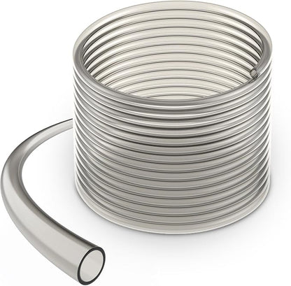 VEVOR Aquarium Vacuum Gravel Cleaner, 30ft PVC Hose Fish Tank Vacuum Gravel Cleaner, Siphon Fish Tank Cleaner Vacuum, 3 Types of Brass Adapters, for Fish Tank Cleaning Gravel & Sand VEVOR