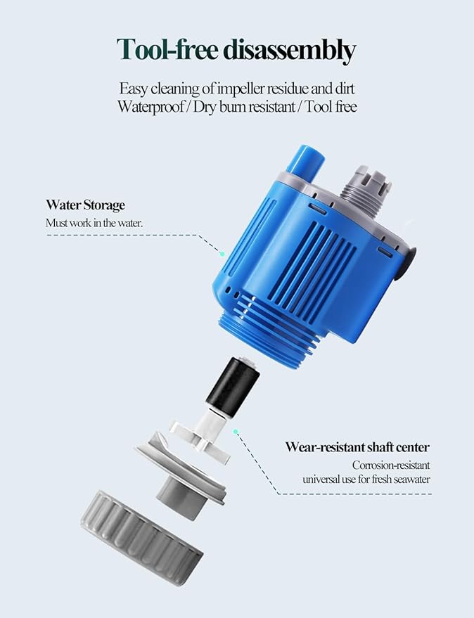 boxtech Upgraded Electric Aquarium Cleaner, 12V DC/28W Auto Fish Tank Gravel Cleaning kit 6 in 1 Change Water and Wash Sand Filter for Aquarium 10-200 Gallon Boxtech