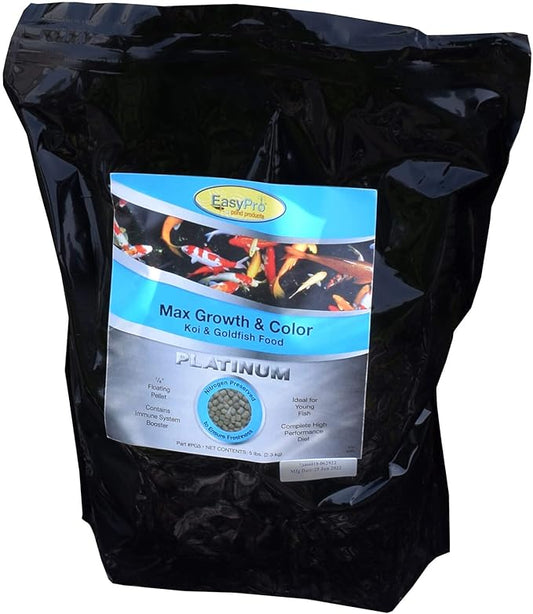 EasyPro PG5 Platinum Koi & Goldfish Food, 5 lb EasyProPondProducts