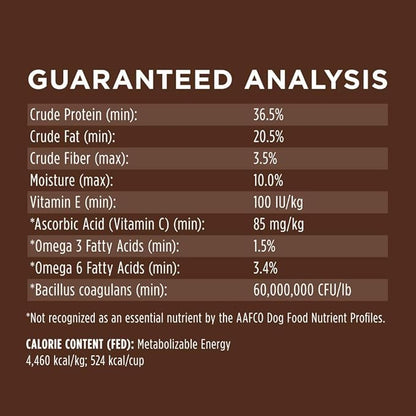 Instinct Dog Food, Grain Free Dog Food Dry, High Protein, Raw Coated Dog Food, Dog Kibble, Original Real Rabbit, 20 lb. Bag - PAWPICO