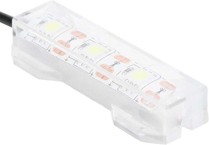 Small Aquarium Light, USB Desktop Fish Planted Tank Water Plant Mini Decoration Submersible Led Lamp Underwater Full Spectrum Used for Freshwater Saltwater Micro Landscape Daily Lighting Tiiyee