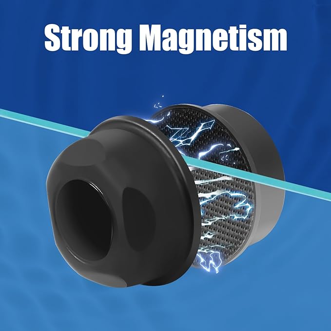 AQUANEAT Aquarium Fish Tank Cleaner, Magnetic Glass Cleaner, Small Algae Remover for Fish Tank(Not for Acrylic and Plastic Tanks) Aquaneat