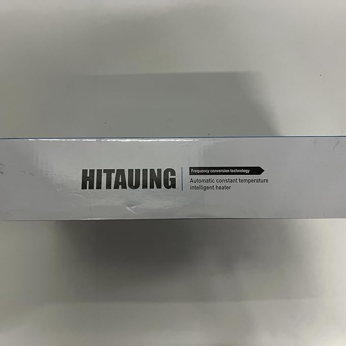 HiTauing Aquarium Heater, 500W Fish Tank Heater with LED Digital Display & 5 Safety Protection, Submersible Aquarium Heater with 2 Suction Cup and 8.2Ft Cord for 75-120 Gallon Fish Tank. HiTauing