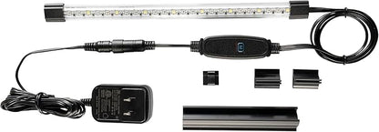 GloFish 10 Inch LED Light Stick - White, Blue and, Magenta Aquarium Lights - Tank Sizes Up to 20 Gallons GloFish