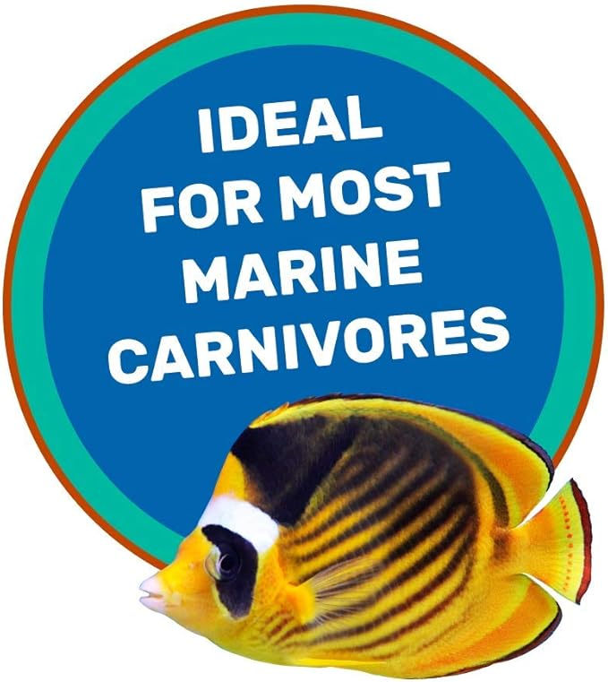 Hikari 042220 Carnivore Medium Sinking Pellets Marine Fish Food, One Size Hikari