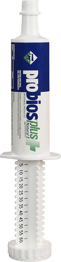 Probios Bovine One Oral Gel for Ruminants Plus Natural E Tube, 60cc Probios