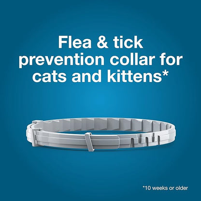 Seresto Cat Vet-Recommended Flea & Tick Treatment & Prevention Collar for Cats | 8 Months Protection Seresto