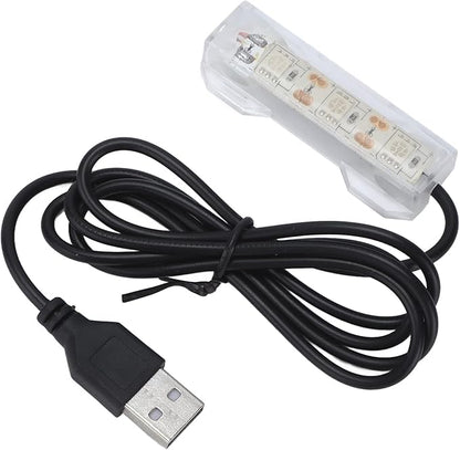 1Pc Blue Light Small Aquarium Led Light, Multicolor Led Fish Tank Light for Freshwater Plants Aquarium Accessories Aquarium Lights Galepromot