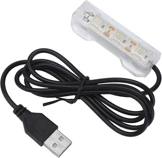 1Pc Blue Light Small Aquarium Led Light, Multicolor Led Fish Tank Light for Freshwater Plants Aquarium Accessories Aquarium Lights Galepromot