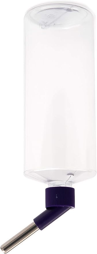 Lixit Standard Cage Water Bottles for Rabbits, Ferrets, Guinea Pigs, Hamsters, Rats, Mice and Other Small Animal's (32 Ounce, Clear Pack of 2) Lixit
