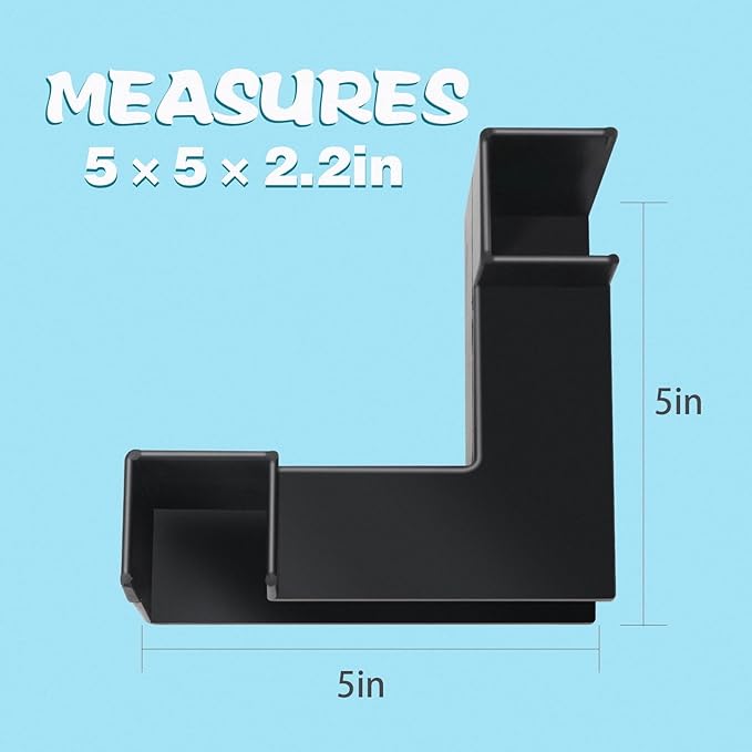 Shrimp Cave Aquarium Tunnel, Shrimp Hides for Aquarium, Corner Aquarium Cave, Corner Fish Tank Decorations, Shrimp Tank Accessories, Fish Hideout for Aquarium Decor, Fish Cave for Aquarium Hideout CPLIKE