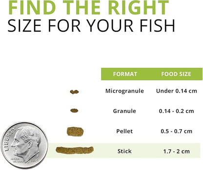 Fluval Bug Bites Bottom Feeder Fish Food, Sticks for Medium to Large Sized Fish, 4.59 oz., A6587 Fluval